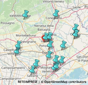 Mappa Via dell'Indipendenza, 31050 Ponzano Veneto TV, Italia (17.04278)