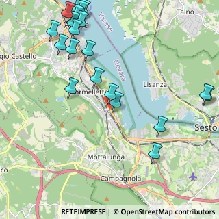 Mappa Corso Cavour, 28053 Castelletto sopra Ticino NO, Italia (2.7105)