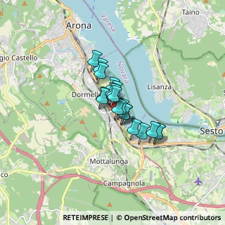 Mappa Corso Cavour, 28053 Castelletto sopra Ticino NO, Italia (0.9055)
