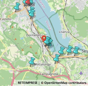 Mappa Corso Cavour, 28053 Castelletto sopra Ticino NO, Italia (2.29071)