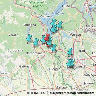 Mappa Corso Cavour, 28053 Castelletto sopra Ticino NO, Italia (10.54714)