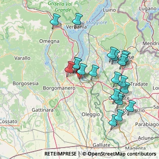 Mappa Corso Cavour, 28053 Castelletto sopra Ticino NO, Italia (15.9025)
