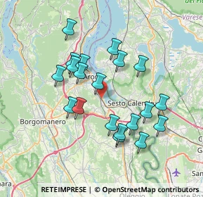 Mappa Corso Cavour, 28053 Castelletto sopra Ticino NO, Italia (6.6355)