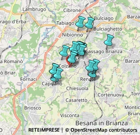 Mappa Via Monte Grappa, 20837 Veduggio Con Colzano MB, Italia (1.0645)