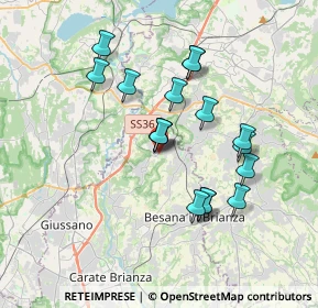 Mappa Via Monte Grappa, 20837 Veduggio Con Colzano MB, Italia (3.14294)