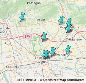 Mappa Via Ex Internati, 31039 Riese Pio X TV, Italia (7.53308)