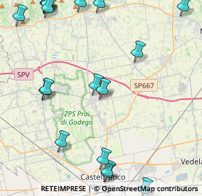 Mappa Via Ex Internati, 31039 Riese Pio X TV, Italia (6.0905)