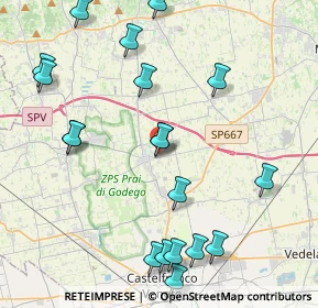 Mappa Via Ex Internati, 31039 Riese Pio X TV, Italia (5.014)