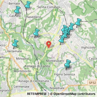 Mappa Via Campo Solare, 22063 Cantù CO, Italia (2.35077)