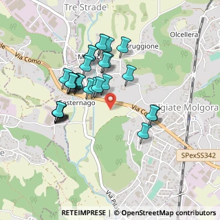 Mappa Via Como, 23887 Olgiate Molgora LC, Italia (0.41379)