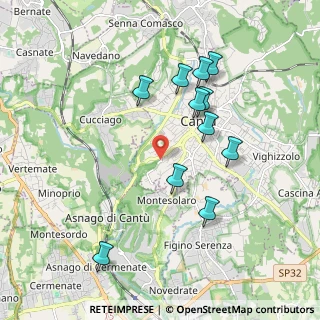 Mappa Via Novara, 22063 Cantù CO, Italia (1.85)