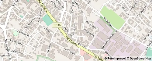 Mappa Cantù