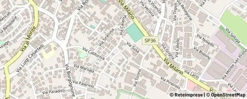 Mappa Cantù