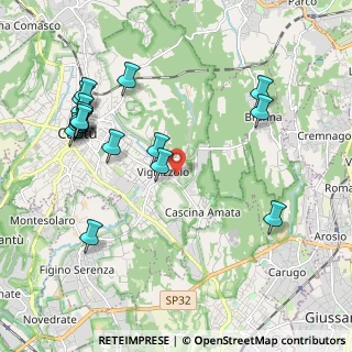 Mappa Via Arcangelo Corelli, 22063 Cantù CO, Italia (2.31353)