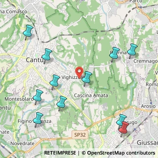 Mappa Via Arcangelo Corelli, 22063 Cantù CO, Italia (2.57545)