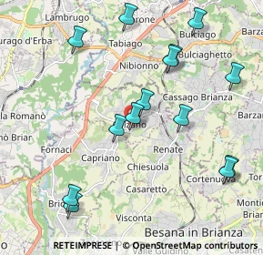 Mappa SP155, 20837 Veduggio Con Colzano MB, Italia (2.21286)