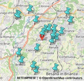 Mappa SP155, 20837 Veduggio Con Colzano MB, Italia (2.0255)