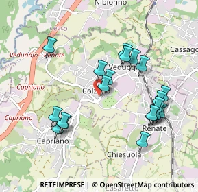 Mappa SP155, 20837 Veduggio Con Colzano MB, Italia (0.9425)