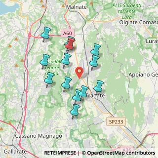 Mappa Via Brughiera, 21040 Venegono Inferiore VA, Italia (3.09154)