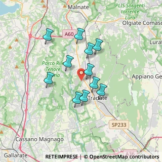 Mappa Via Brughiera, 21040 Venegono Inferiore VA, Italia (2.82)