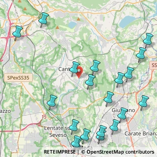 Mappa 22060 Cantù CO, Italia (5.873)