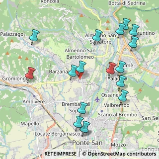 Mappa Via Paolo Borsellino, 24030 Almenno San Bartolomeo BG, Italia (2.41353)
