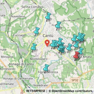 Mappa Via Borgognone, 22063 Cantù CO, Italia (1.9875)