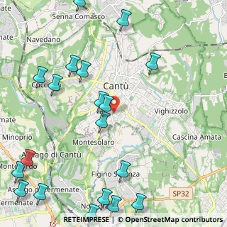 Mappa Via Borgognone, 22063 Cantù CO, Italia (2.99105)