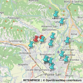 Mappa SP 175, 24030 Barzana BG, Italia (2.05357)