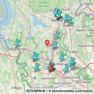 Mappa Via Ambrogio Colombo, 21040 Sumirago VA, Italia (9.2945)