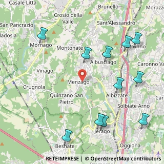 Mappa Via Ambrogio Colombo, 21040 Sumirago VA, Italia (2.61818)