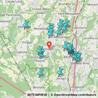 Mappa Via Ambrogio Colombo, 21040 Sumirago VA, Italia (1.86)