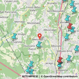 Mappa Via Ambrogio Colombo, 21040 Sumirago VA, Italia (3.64389)