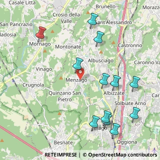 Mappa Via Ambrogio Colombo, 21040 Sumirago VA, Italia (2.48917)