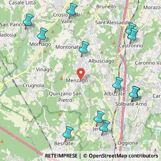 Mappa Via Ambrogio Colombo, 21040 Sumirago VA, Italia (2.91667)