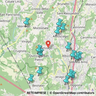 Mappa Via Ambrogio Colombo, 21040 Sumirago VA, Italia (2.43733)