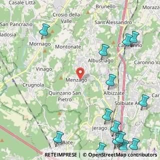 Mappa Via Ambrogio Colombo, 21040 Sumirago VA, Italia (3.42214)