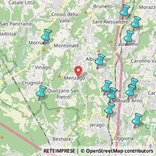Mappa Via Ambrogio Colombo, 21040 Sumirago VA, Italia (2.84167)