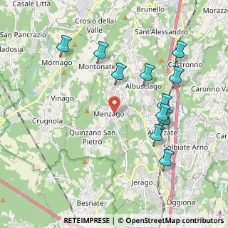 Mappa Via Ambrogio Colombo, 21040 Sumirago VA, Italia (2.08091)