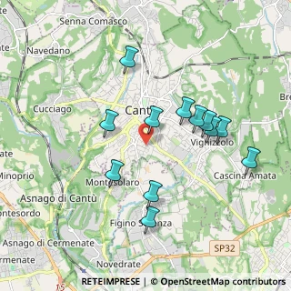 Mappa Via Caserta, 22063 Cantù CO, Italia (1.755)