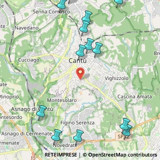 Mappa Via Pompei, 22063 Cantù CO, Italia (3.00769)