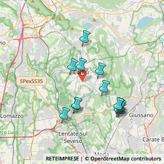 Mappa Via Caserta, 22063 Cantù CO, Italia (3.63846)
