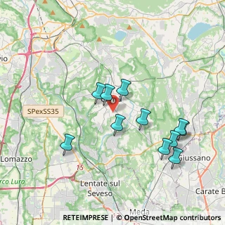 Mappa Via Caserta, 22063 Cantù CO, Italia (3.64636)