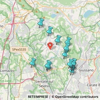 Mappa Via Caserta, 22063 Cantù CO, Italia (3.79214)