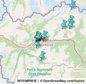 Mappa 11020, Aosta AO, Italia (11.94)