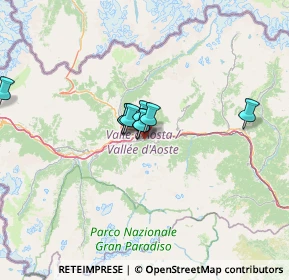 Mappa 11020, Aosta AO, Italia (19.66385)