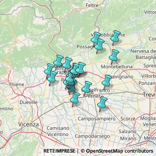 Mappa Via Pegoraro Gino, 31037 Loria TV, Italia (10.065)