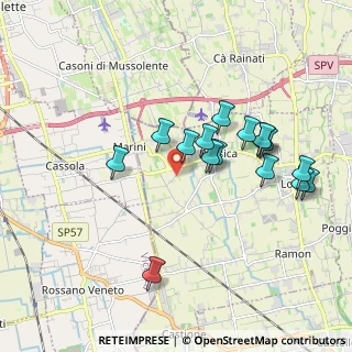 Mappa Via Pegoraro Gino, 31037 Loria TV, Italia (1.76063)