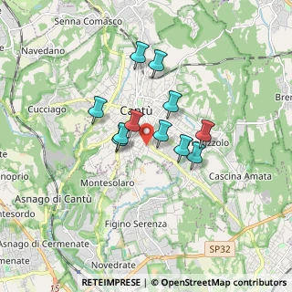 Mappa Via Susa, 22063 Cantù CO, Italia (1.23909)