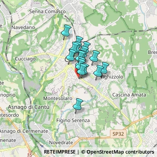 Mappa Via Susa, 22063 Cantù CO, Italia (0.96471)